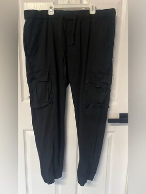 Jump Start women plus jogger pant size 2XL black